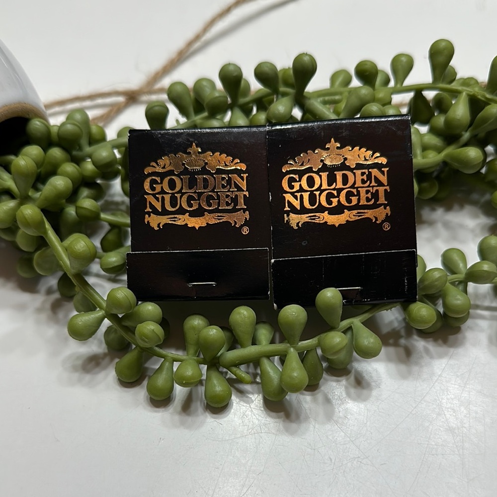 Vintage Golden Nugget Matchbooks